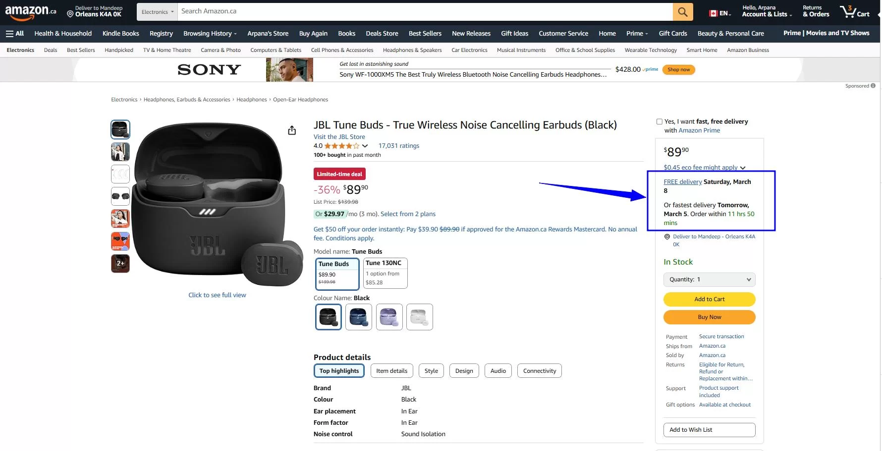 Shipping Cost Optimization