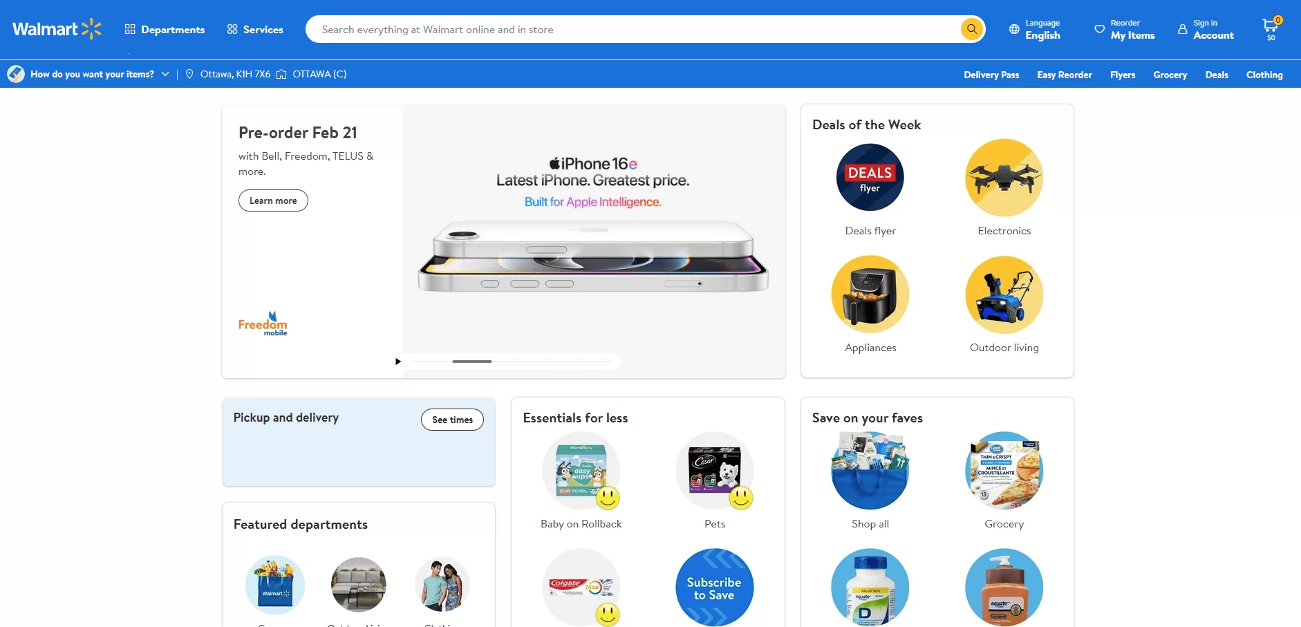 An example of a B2C eCommerce business model website