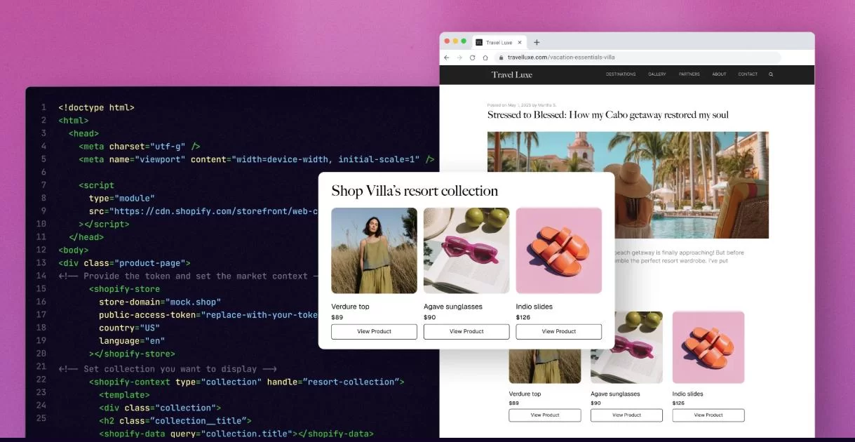 Storefront Web Components