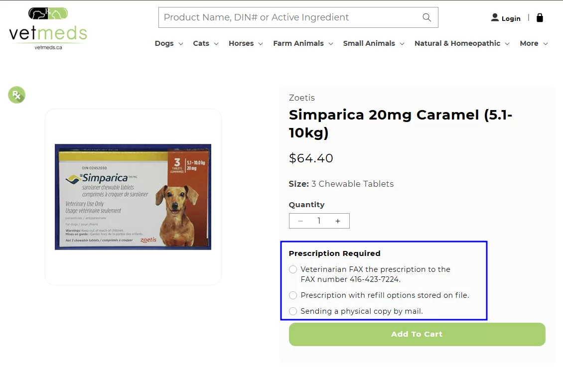 pet ecommerce business Manage pets screen