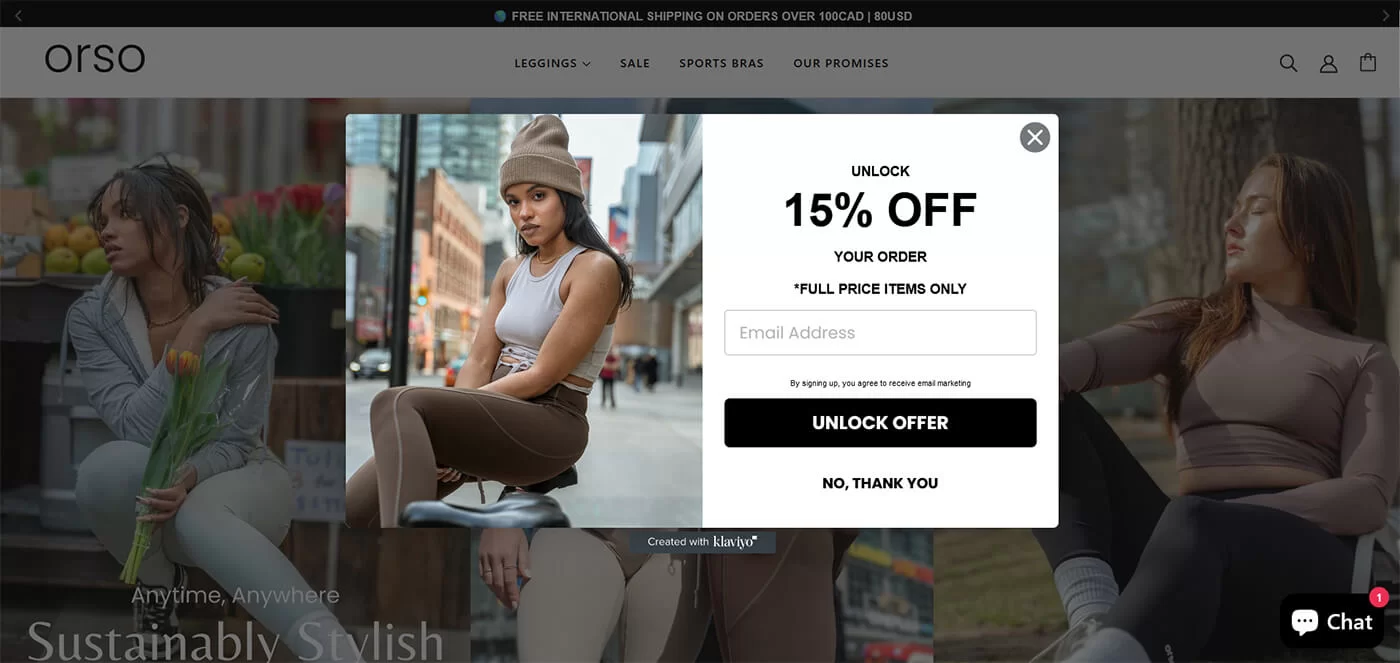 A screenshot of a ecommerce website orso showing price after discount