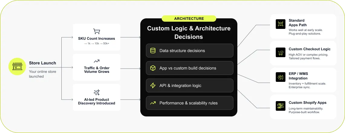 Custom Development & Scale up