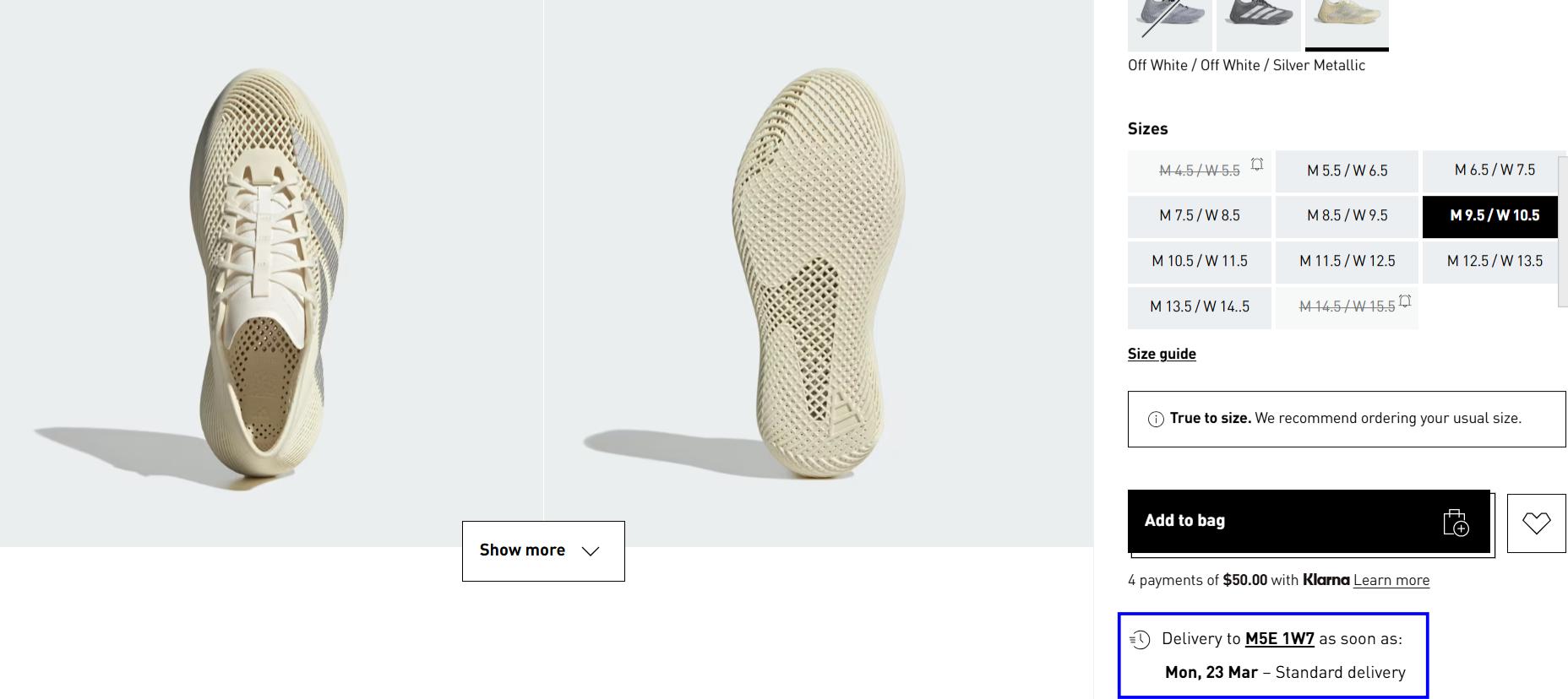 delivery speed signals