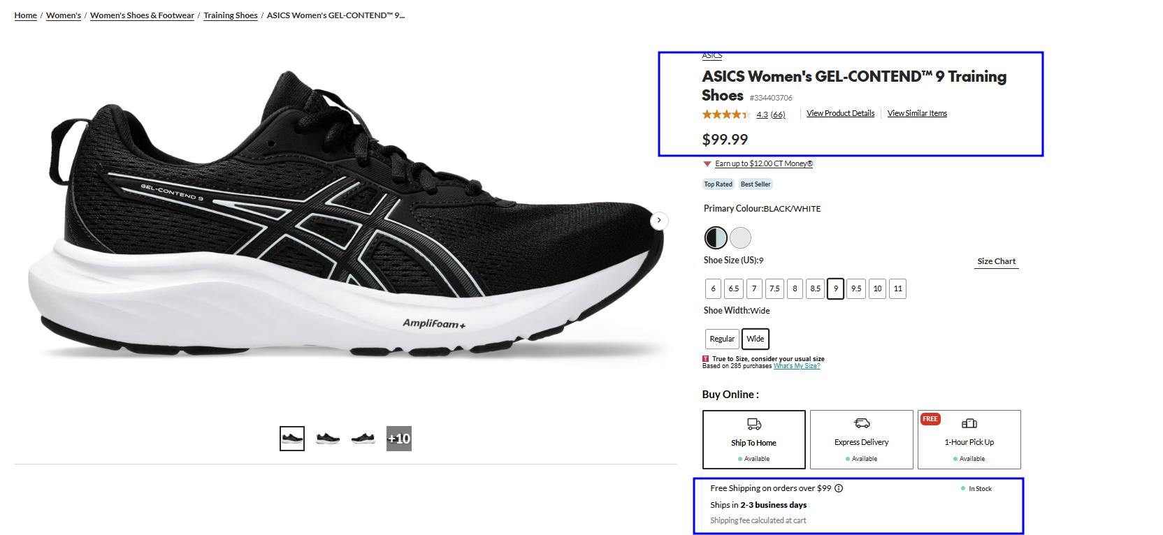 make price delivery and availability easy to confirm