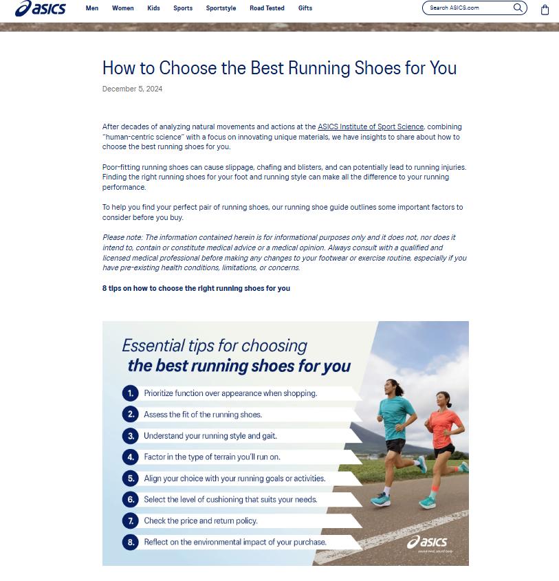 provide extractable shopping guidance