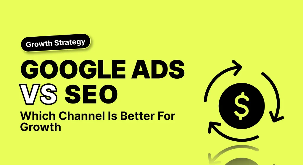 Google Ads vs SEO for Shopify eCommerce