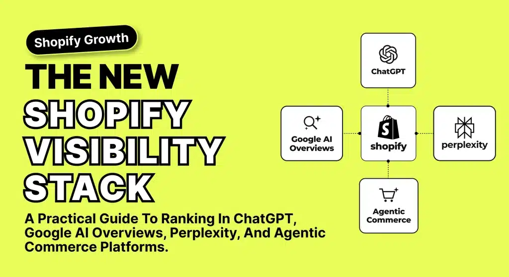 The complete guide to Shopify AI visibility for your store and what helps your products get recommended.