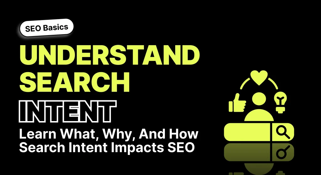Understand Search Intent