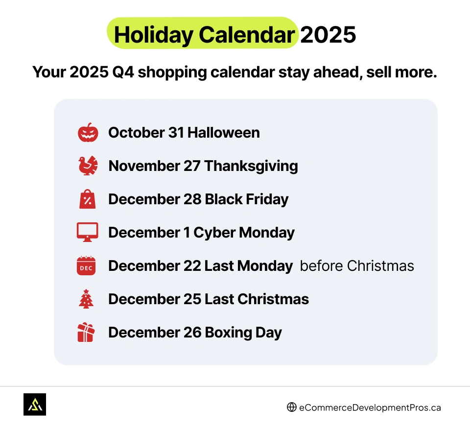 holiday calendar